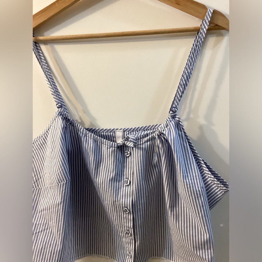SKIMS Cotton Poplin Cropped Camisole Size XL - Picture 10 of 15